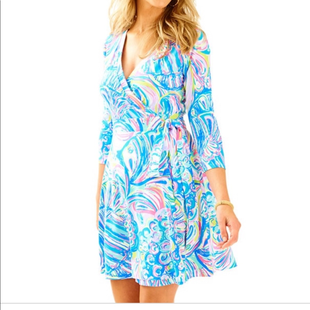 NWT Lilly Pulitzer Emilia Wrap Dress